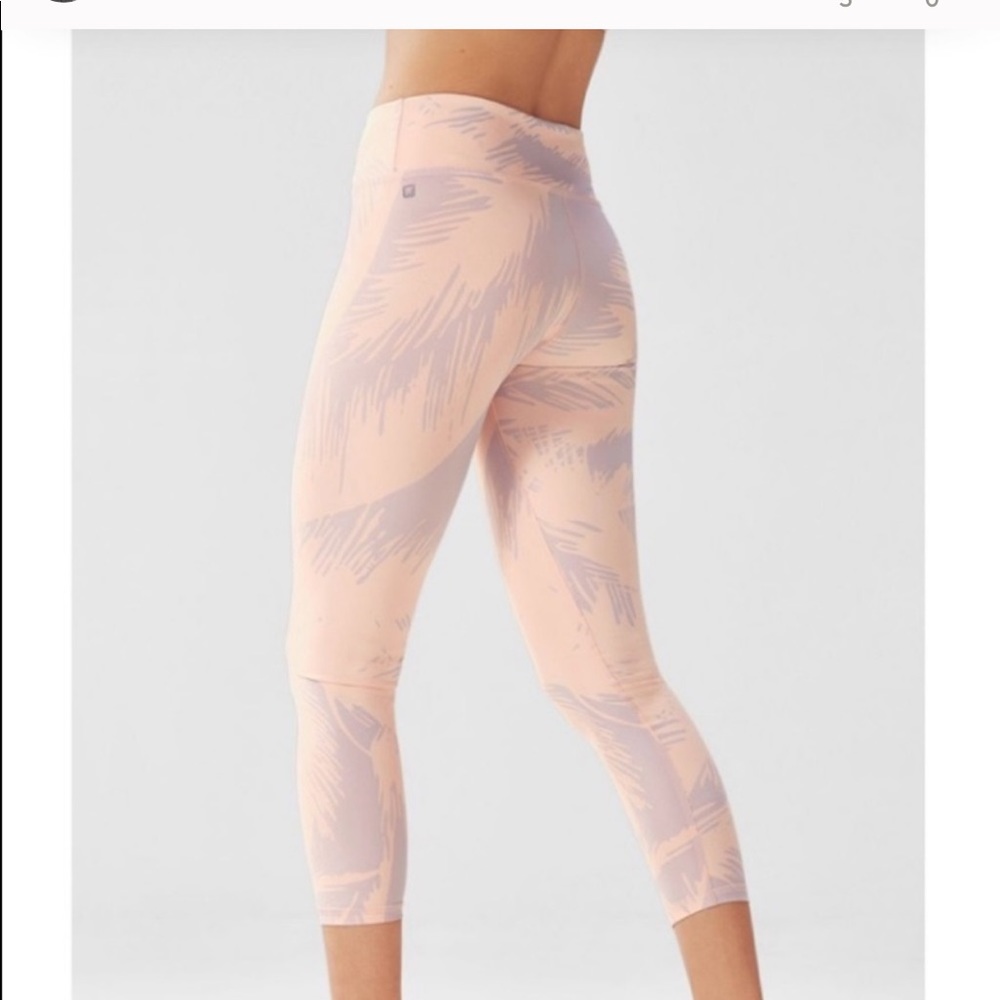 Fabletics salar palm tree printed legging